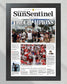 2024 Florida Panthers Stanley Cup 'THE CHAMPIONS! Framed Front Page Newspaper - Title Game Frames