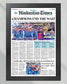 2024 India T20 Cricket World Cup 'CHAMPIONS END THE WAIT' - Framed Newspaper - Title Game Frames