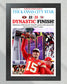 2024 Kansas City Chiefs Super Bowl LVIII Champions 'DYNASTIC FINISH' Framed Print - Title Game Frames