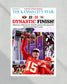 2024 Kansas City Chiefs Super Bowl LVIII Champions 'DYNASTIC FINISH' Framed Print - Title Game Frames