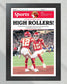 2024 Kansas City Chiefs Super Bowl LVIII Champions 'HIGH ROLLERS!' Framed Newspaper Print - TitleGameFrames.com