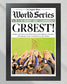 2024 LA Dodgers World Series Champions "GR8EST" Framed Newspaper - TitleGameFrames.com