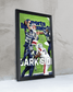 2025 - 26 Seattle Seahawks “Dark Side” The Defensive Choke 29–13 Super Bowl LX Champions Vs Patriots Framed Newspaper - TitleGameFrames.com