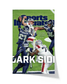 2025 - 26 Seattle Seahawks “Dark Side” The Defensive Choke 29–13 Super Bowl LX Champions Vs Patriots Framed Newspaper - TitleGameFrames.com