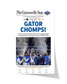 2025 Florida Gators Basketball SEC Champions "Gator Chomps" Framed Newspaper - TitleGameFrames.com