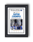 2025 Florida Gators Basketball SEC Champions "Gator Chomps" Framed Newspaper - TitleGameFrames.com