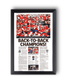 2025 Florida Panthers Stanley Cup "Back - to - Back Champions!" Front Page Newspaper - TitleGameFrames.com