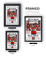 2025 Florida Panthers Stanley Cup Champions "Back - to - Back" Framed Front Page Newspaper - TitleGameFrames.com