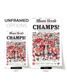 2025 Florida Panthers Stanley Cup "Champs" Front Page Newspaper - TitleGameFrames.com