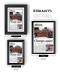 2025 Florida Panthers Stanley Cup Winners "Champs Again!" Framed Sports Edition Newspaper - TitleGameFrames.com
