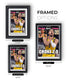 2025 Indiana Pacers Eastern Conference Winners "CHOKE 2.0!" Framed Newspaper - TitleGameFrames.com