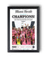 2025 Inter Miami FC “CHAMPIONS!” – First MLS Cup Title – Lionel Messi Framed Newspaper Print - TitleGameFrames.com