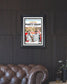 2025 Kansas City Chiefs “PARTY GRAS!” AFC Championship Framed Newspaper - Title Game Frames