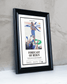 2025 Oklahoma Thunders Western Conference Win "FORECAST OF RAIN" Framed Newspaper - TitleGameFrames.com