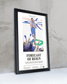 2025 Oklahoma Thunders Western Conference Win "FORECAST OF RAIN" Framed Newspaper - TitleGameFrames.com