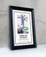 2025 Oklahoma Thunders Western Conference Win "FORECAST OF RAIN" Framed Newspaper - TitleGameFrames.com