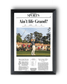 2025 Rory McIlroy Masters Champion 'Ain't Life Grand?' Framed Newspaper - TitleGameFrames.com