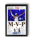 2025 Shai Gilgeous - Alexander MVP – Framed Front Page Newspaper - TitleGameFrames.com