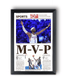 2025 Shai Gilgeous - Alexander MVP – Framed Front Page Newspaper - TitleGameFrames.com