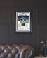 2025 Washington Commanders Stun Lions "Motown Beat" Framed Newspaper - Title Game Frames