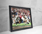 2026 Indiana Hoosier “Mendoza Touchdown” vs Miami CFP Championship Touchdown Framed Poster - TitleGameFrames.com
