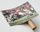 2026 Indiana Hoosier “Mendoza Touchdown” vs Miami CFP Championship Touchdown Framed Poster - TitleGameFrames.com
