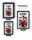 2026 Indiana Hoosiers “GOOGLE IT!” National Champions vs Miami Framed Newspaper - TitleGameFrames.com