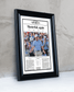 2026 Masters Tournament “Masterful, Again!” Rory McIlroy Back - to - Back Augusta Victory Framed Newspaper - TitleGameFrames.com