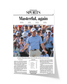 2026 Masters Tournament “Masterful, Again!” Rory McIlroy Back - to - Back Augusta Victory Framed Newspaper - TitleGameFrames.com
