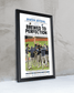 2026 Milwaukee Brewers World Series Champions Framed Front Page Newspaper Print “Brewed to Perfection” - TitleGameFrames.com