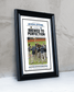 2026 Milwaukee Brewers World Series Champions Framed Front Page Newspaper Print “Brewed to Perfection” - TitleGameFrames.com