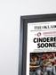 2026 Oklahoma Sooners “Cinderella Sooners” College World Series Champions Framed Newspaper - TitleGameFrames.com