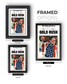 2026 Team USA Hockey “Gold Rush” Jack Hughes Olympic Winner Framed Newspaper - TitleGameFrames.com