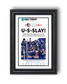 2026 Team USA Women’s Hockey “U - S - Slay!” Olympic Gold vs Canada Commemorative Newspaper Print - TitleGameFrames.com