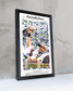 2014 Seattle Seahawks Super Bowl XLVIII Framed Front Page Newspaper Print
