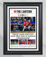 Ohio State Buckeyes 2025 Playoff Run Collector’s Set - 4 Framed Newspapers from 'The Lantern' - Title Game Frames