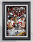 Ohio State Buckeyes 2025 Playoff Run Collector’s Set - 4 Framed Newspapers from 'The Lantern' - Title Game Frames