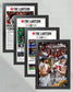 Ohio State Buckeyes 2025 Playoff Run Collector’s Set - 4 Framed Newspapers from 'The Lantern' - Title Game Frames