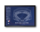 Rogers Centre Blueprint – Toronto Blue Jays Ballpark Stadium Wall Art - TitleGameFrames.com