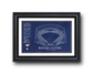 Rogers Centre Blueprint – Toronto Blue Jays Ballpark Stadium Wall Art - TitleGameFrames.com