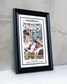 2014 Seattle Seahawks Super Bowl XLVIII Framed Front Page Newspaper Print