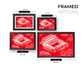 Liverpool Football Club Anfield Stadium Blueprint Wall Art