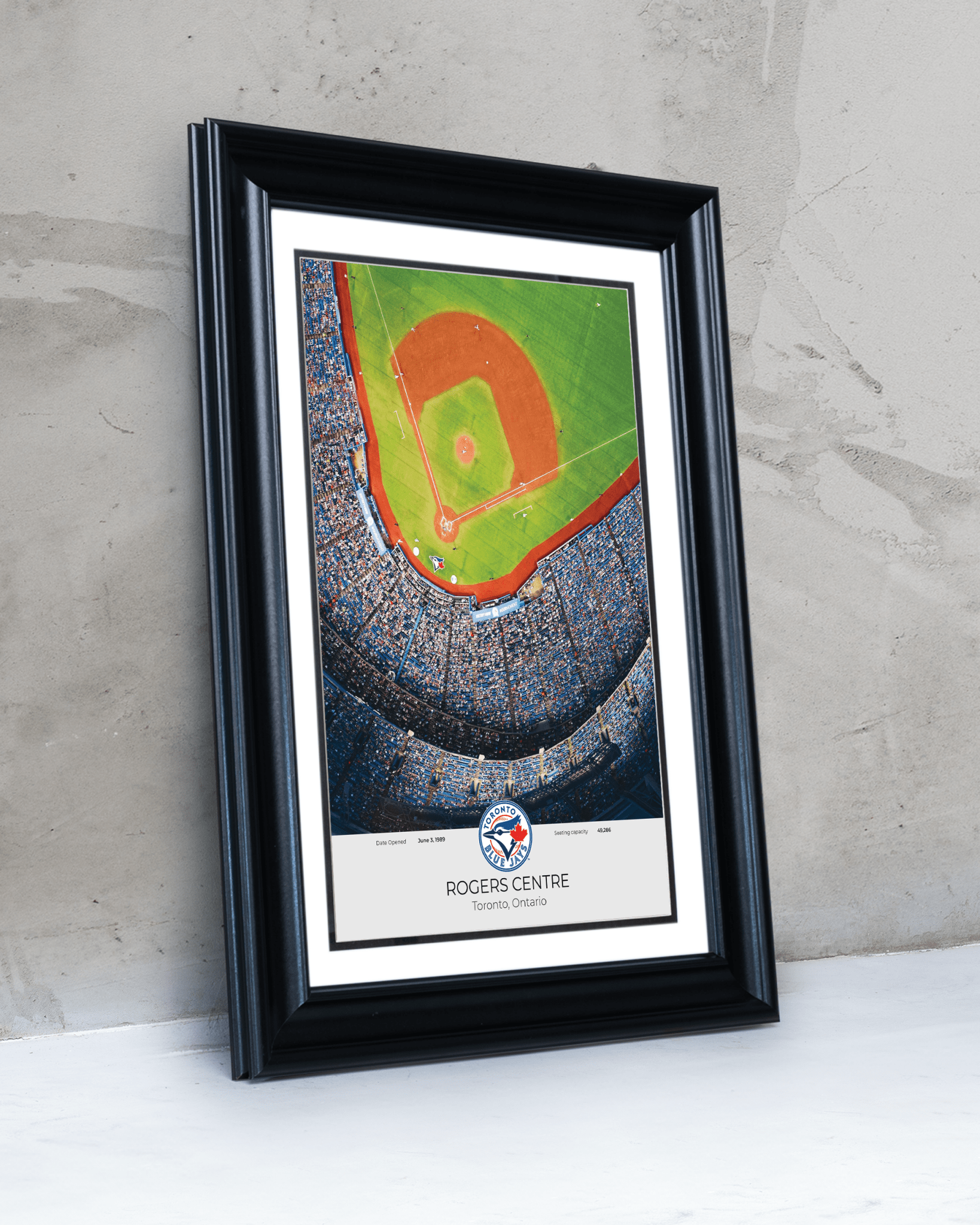 Toronto Blue Jays Rogers Centre Framed Print - TitleGameFrames.com