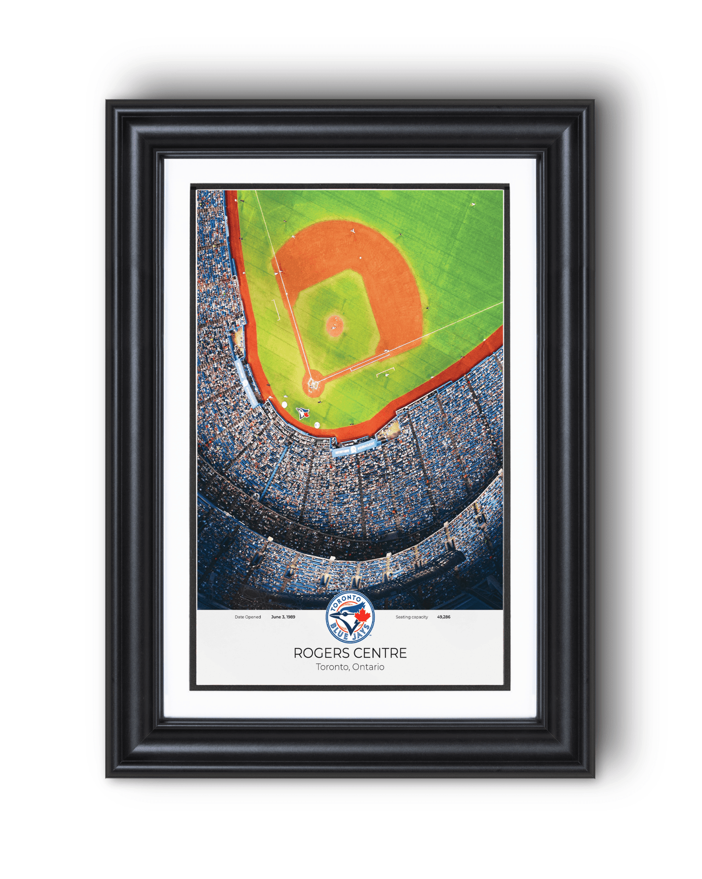 Toronto Blue Jays Rogers Centre Framed Print - TitleGameFrames.com