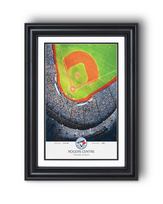 Toronto Blue Jays Rogers Centre Framed Print - TitleGameFrames.com