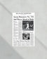 1974 Hank Aaron Record Home Run #715 Framed Newspaper Print - Title Game Frames