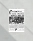 1980 Larry Holmes Defeats Muhammad Ali Heavyweight Championship Boxing Framed Front Page Newspaper Print - Title Game Frames