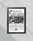 1980 Larry Holmes Defeats Muhammad Ali Heavyweight Championship Boxing Framed Front Page Newspaper Print - Title Game Frames