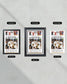 2013 Miami Heat NBA Champions Back to Back Lebron James and Dwyane Wade - Title Game Frames