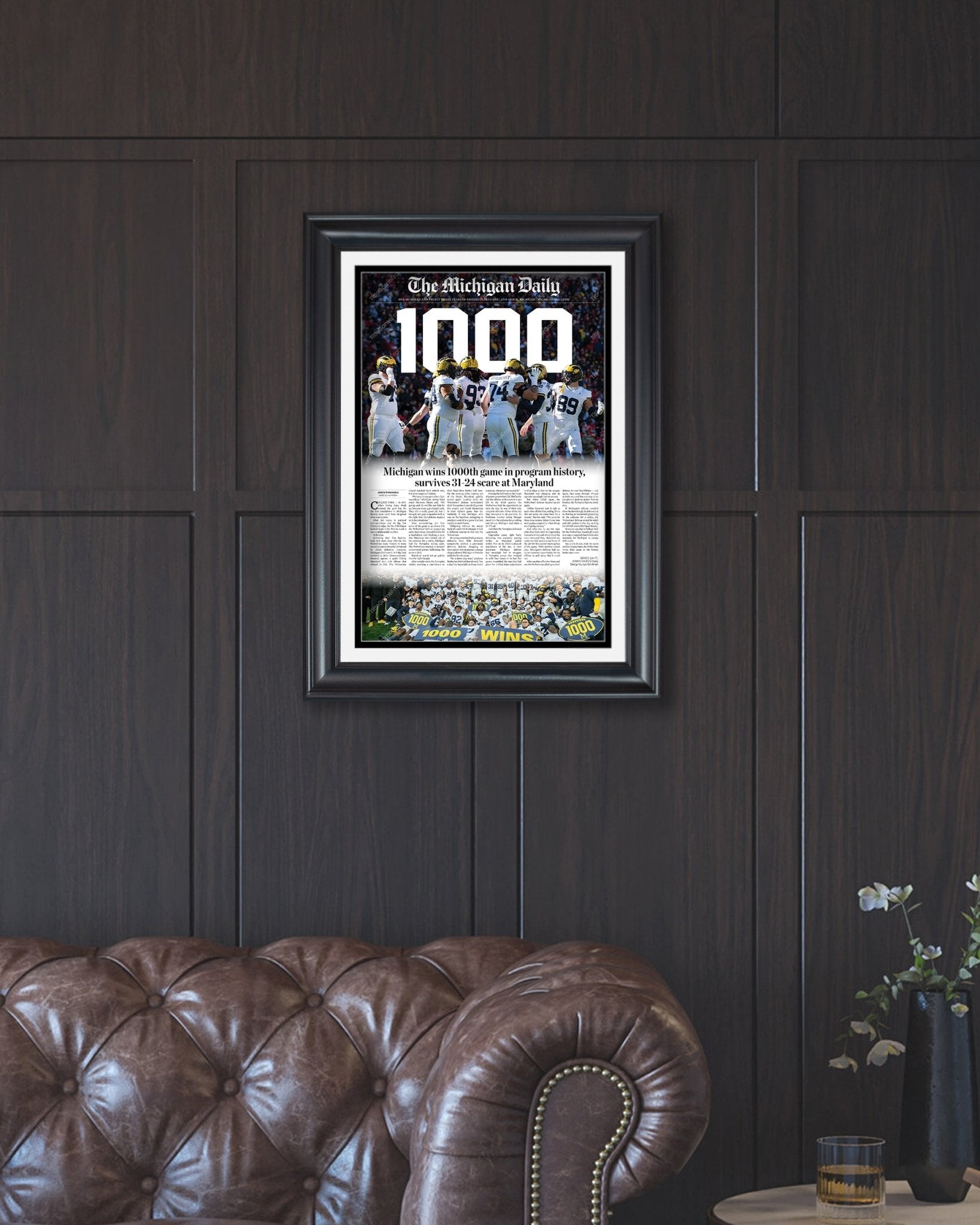 2023 Michigan Wolverines Historic 1,000th Win - The Michigan Daily